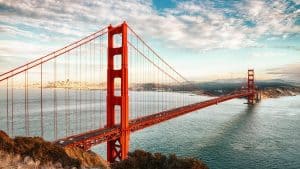 Været og temperatur i California i juli 2018