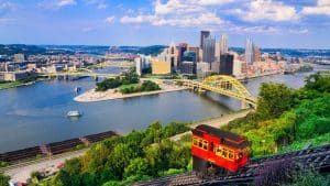 Været og temperatur i Pennsylvania i mai 2025