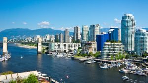 Vancouver temperatur, klima og vær gjennom året