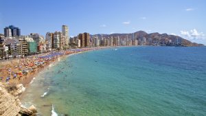 Benidorm temperatur, klima og vær gjennom året