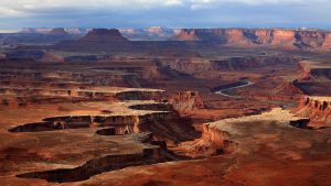 Været og temperatur i Canyonlands National Park i juli 2015