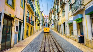 Været og temperatur i Lisboa i april 2020