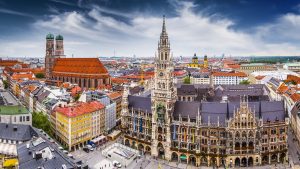 Været og temperatur i München i juni 2018
