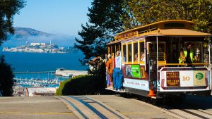 Været og temperatur i San Francisco i mai 2025