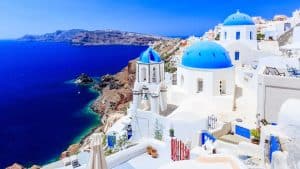Været og temperatur i Santorini i september 2022