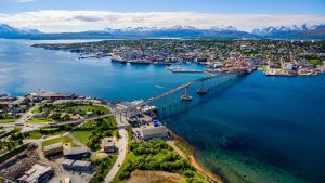 Været og temperatur i Tromsø i mai 2025