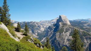Været og temperatur i Yosemite National Park i juni 2020