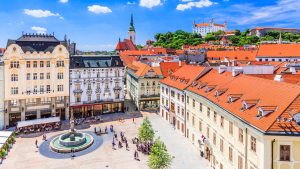 Været og temperatur i Bratislava i november 2024
