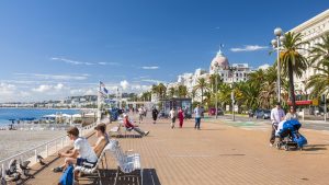Været og temperatur i Nice i april 2026