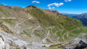Passo Stelvio temperatur, klima og vær gjennom året
