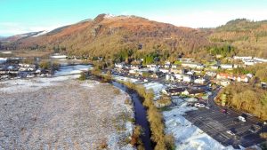 Været og temperatur i Aberfoyle i april 2020
