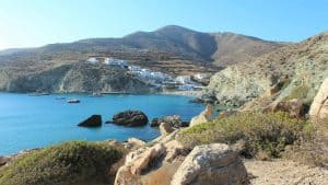 Folegandros temperatur, klima og vær gjennom året
