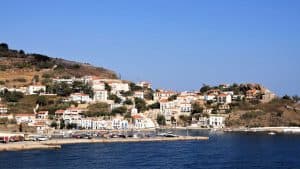 Ikaria temperatur, klima og vær gjennom året