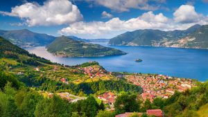 Lago d'Iseo temperatur, klima og vær gjennom året