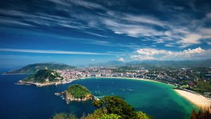 Været og temperatur i San Sebastián i april 2025