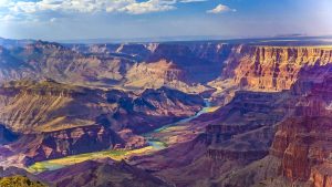 Været og temperatur i Grand Canyon i mars 2026