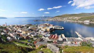 Hammerfest temperatur, klima og vær gjennom året