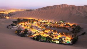 Huacachina temperatur, klima og vær gjennom året