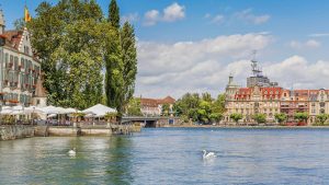 Konstanz temperatur, klima og vær gjennom året
