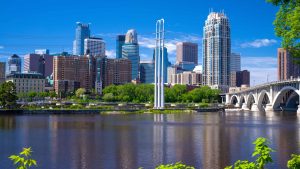 Minneapolis temperatur, klima og vær gjennom året