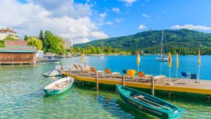 Pörtschach am Wörthersee temperatur, klima og vær gjennom året