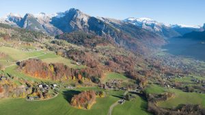 Samoëns temperatur, klima og vær gjennom året