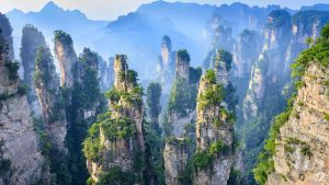 Zhangjiajie temperatur, klima og vær gjennom året