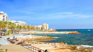 Været og temperatur i Torrevieja i mars 2026