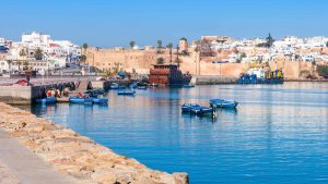 Rabat temperatur, klima og vær gjennom året
