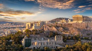 Athen temperatur, klima og vær gjennom året