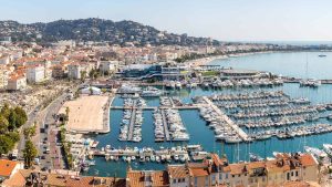 Været og temperatur i Cannes i august 2025