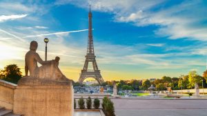 Været og temperatur i Paris i mars 2026