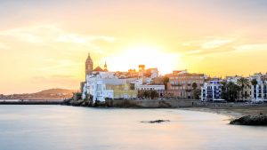 Sitges temperatur, klima og vær gjennom året