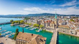 Været og temperatur i Zürich i januar 2026