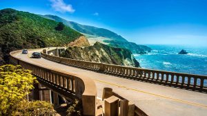 Big Sur temperatur, klima og vær gjennom året