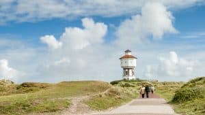 Været og temperatur i Langeoog i mars 2020