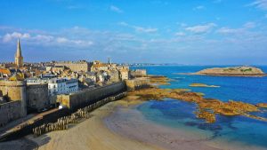 Saint-Malo temperatur, klima og vær gjennom året