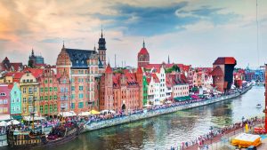 Gdańsk temperatur, klima og vær gjennom året