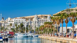 Alicante temperatur, klima og vær gjennom året