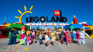 Været og temperatur i Legoland California i august 2025