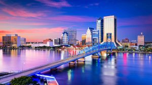Været og temperatur i Jacksonville i januar 2026