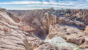 Augrabies Falls National Park temperatur, klima og vær gjennom året