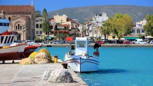 Været og temperatur i Zakynthos (city) i april 2022