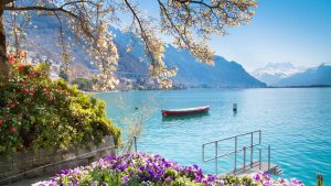 Montreux temperatur, klima og vær gjennom året