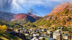 Valais temperatur, klima og vær gjennom året