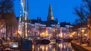 Været og temperatur i Groningen i august 2024