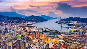 Nagasaki temperatur, klima og vær gjennom året