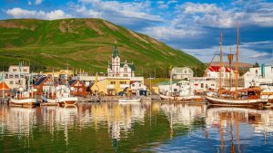 Været og temperatur i Húsavík i september 2021